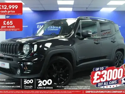 Used Jeep Renegade Night Eagle 120 HP (88 kW) 2020 Black SUV