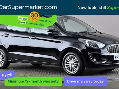 Usado Ford Ka Plus Zetec 86 HP (63 kW) 2019 Preto Citadino