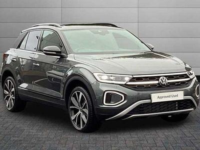 Indium grey with black roof Used 2025 VW T-Roc Design SUV | £31,695