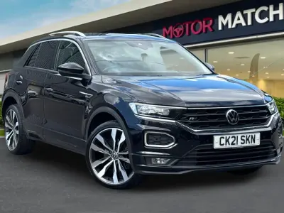Used VW T-Roc R-line 2021 Black SUV