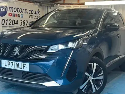 Used Peugeot 3008 GT 131 HP (96 kW) 2022 Blue SUV