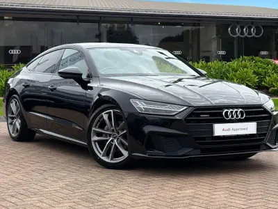 Used Audi A7 Black Edition 204 HP (150 kW) 2022 Black Sedan
