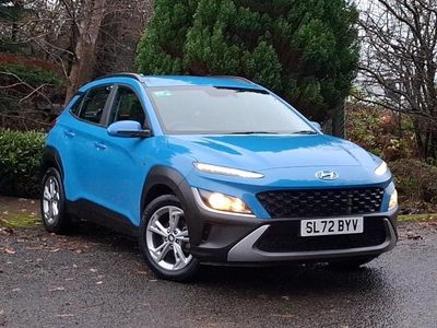 Blue Used 2022 Hyundai Kona SE SUV | £14,698 (Fair price)