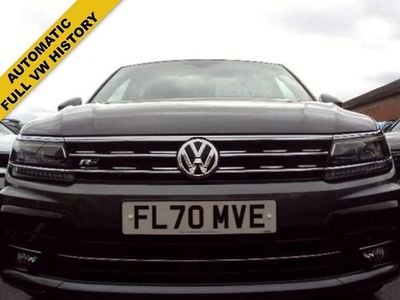 Used VW Tiguan R-line 150 HP (110 kW) 2020 Grey SUV