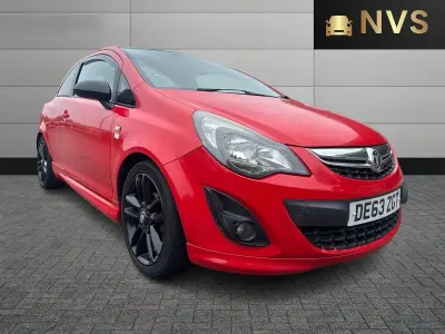 Used Vauxhall Corsa Edition 86 HP (63 kW) 2013 Red Hatchback