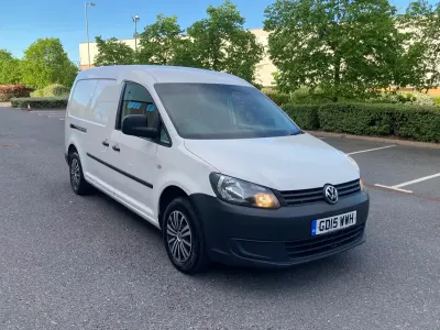 Used VW Caddy Startline 102 HP (75 kW) 2015 White MPV