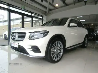 Used Mercedes GLC250 AMG Line Premium 2019 White SUV