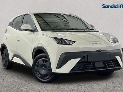 Metallic apricity white Used 2025 BYD Dolphin Hatchback | £17,910 (Super price)