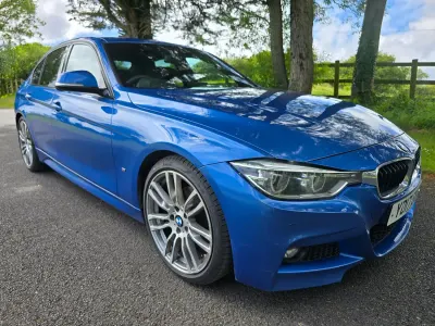 Used BMW 330e M Sport 2017 Blue Sedan