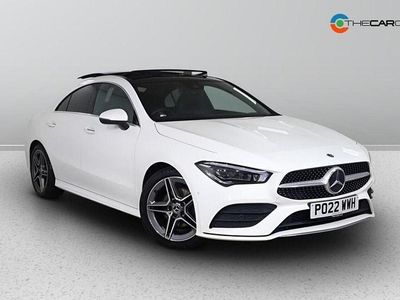 Used Mercedes CLA180 AMG line 2022 White Sedan