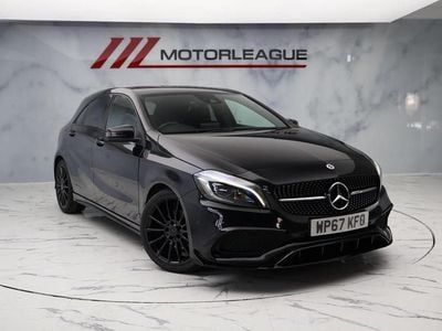 Used Mercedes A200 AMG Line Premium 2017 Black Hatchback