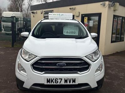 Used Ford Ecosport Titanium 125 HP (91 kW) 2018 White SUV