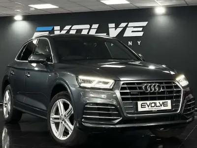 Begagnad Audi Q5 S-Line 190 HK (139 kW) 2019 Grå SUV