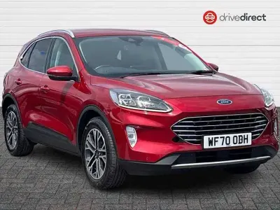 Used Ford Kuga Titanium 150 HP (110 kW) 2020 Red SUV