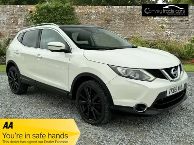 Used Nissan Qashqai Tekna 110 HP (80 kW) 2015 White SUV