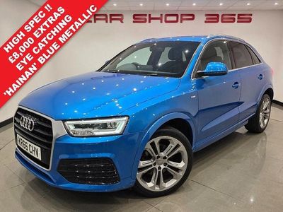 Blue Used 2016 Audi Q3 S-line plus SUV | £11,250 (Fair price)