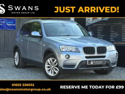 Used BMW X3 184 HP (135 kW) 2012 Blue SUV