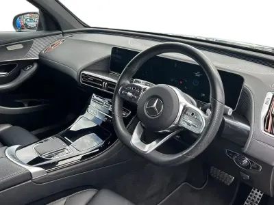Used Mercedes EQC400 AMG line 300 kW (408 HP) 2020 Grey SUV