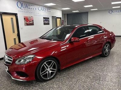 Red Used 2014 Mercedes E300 AMG Sedan | £7,999 (Expensive)