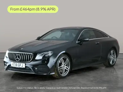 Used Mercedes E220 AMG Line Premium 2018 Black Coupe