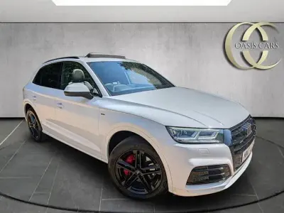 Used Audi Q5 S-Line 190 HP (139 kW) 2017 White SUV