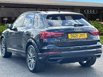 Begagnad Audi Q3 Advanced 150 HK (110 kW) 2021 Svart SUV