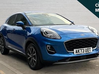 Desert island blue (exclusive colour) Used 2023 Ford Puma Titanium Hatchback | £13,999 (Super price)