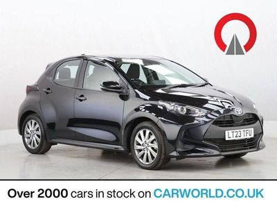 Black Used 2023 Toyota Yaris Hybrid Hatchback | £16,391 (Super price)