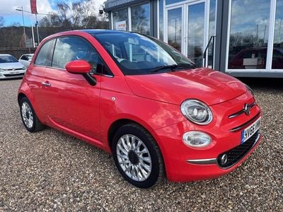 Used Fiat 500 Lounge 69 HP (50 kW) 2016 Pink Hatchback