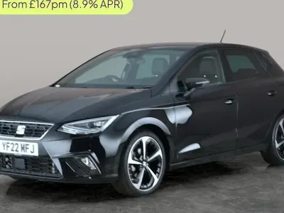 Usado Seat Ibiza FR Sport 110 HP (80 kW) 2022 Preto Citadino