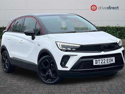 Used Vauxhall Crossland GS Line 83 HP (61 kW) 2022 White SUV