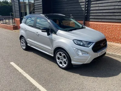 Used Ford Ecosport ST-Line 125 HP (91 kW) 2019 Silver SUV