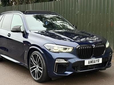 Begagnad BMW X5 Sport Line 2020 Blå SUV