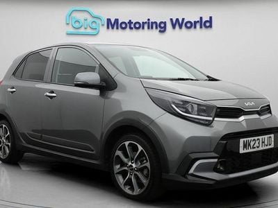 Begagnad Kia Picanto X-Line 67 HK (49 kW) 2023 Grå Halvkombi