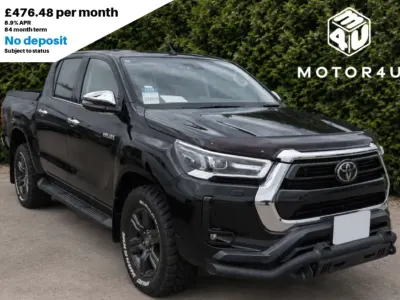 Used Toyota HiLux 150 HP (110 kW) 2022 Black Pickup