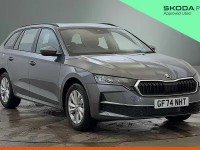 Used Skoda Octavia SE Technology 113 HP (83 kW) 2024 Graphite grey metallic Estate
