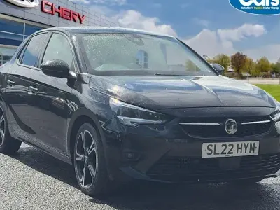Used Vauxhall Corsa Edition 131 HP (96 kW) 2022 Black Hatchback