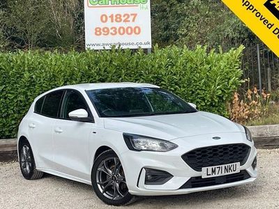 White Used 2021 Ford Focus ST-Line Hatchback | £7,999 (Good price)