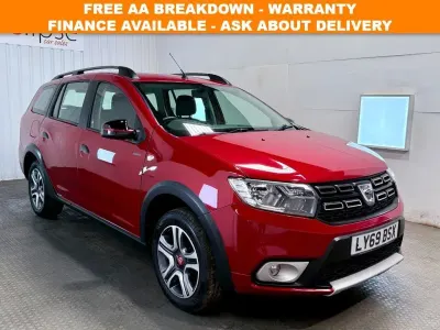 Used Dacia Logan MCV Stepway 90 HP (66 kW) 2019 Red Estate