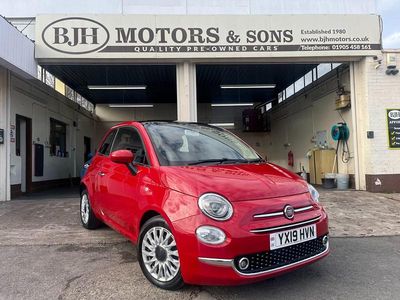 Used Fiat 500 Lounge 69 HP (50 kW) 2019 Red Hatchback