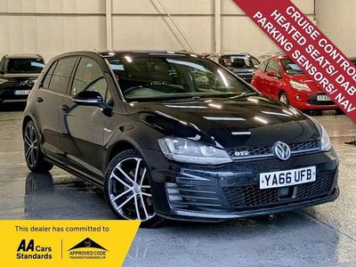 Used VW Golf VII GTD 2017 Black Hatchback