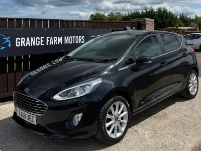 Used Ford Fiesta Titanium 120 HP (88 kW) 2018 Black Hatchback