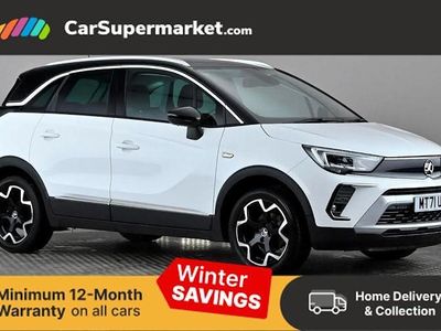 White Used 2021 Vauxhall Crossland Ultimate SUV | £12,397 (Fair price)