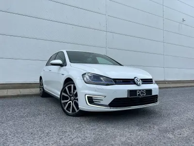 Used VW Golf VII GTE 204 HP (150 kW) 2016 White Hatchback