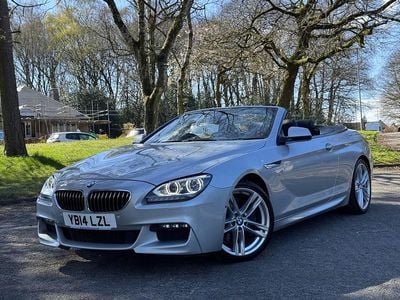 Used BMW 640 Cabriolet M Sport 313 HP (230 kW) 2014 Silver Cabriolet