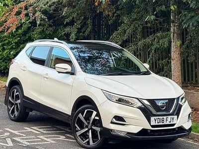 White Used 2018 Nissan Qashqai Tekna SUV | £6,195 (Good price)