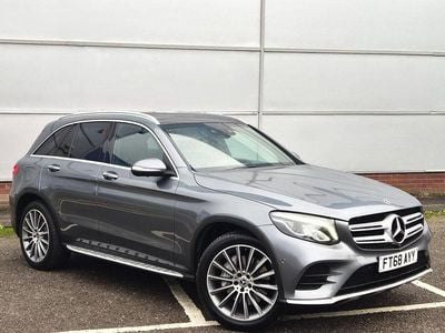 Grey Used 2018 Mercedes GLC250 AMG line SUV | £22,495 (Fair price)