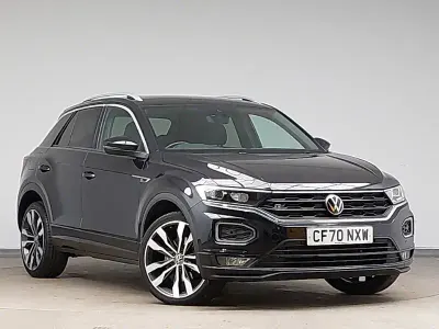 Używany VW T-Roc R-line 150 KM (110 kW) 2021 Czarny SUV