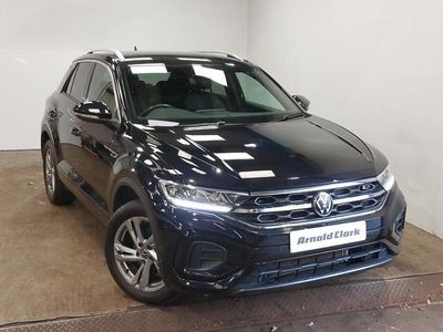 Used VW T-Roc R-line 150 HP (110 kW) 2022 Black SUV