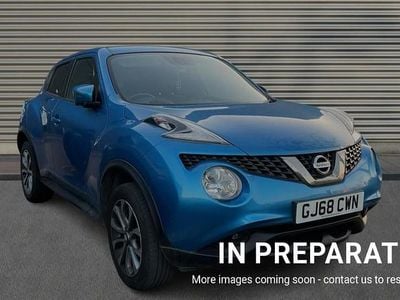 Used Nissan Juke Tekna 112 HP (82 kW) 2018 Blue SUV
